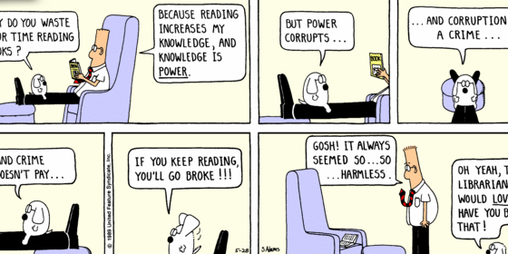 6 Reasons To Keep Reading The Dilbert Comic Strip