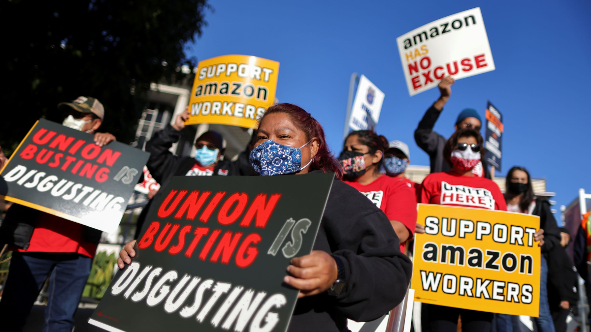 Amazon Workers in New York Withdraw Union Vote Petition