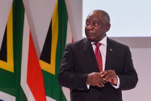 Cyril Ramaphosa, South Africa's president,