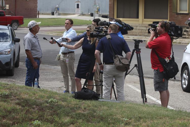 Kansas police and a small newspaper