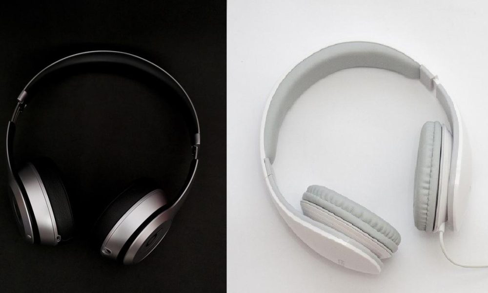 Wired or wireless headphones