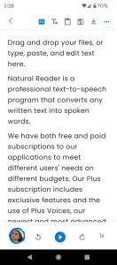 Text-to-Speech