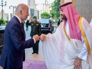 Biden & Saudi King 