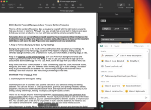 AI-Powered Mac Apps