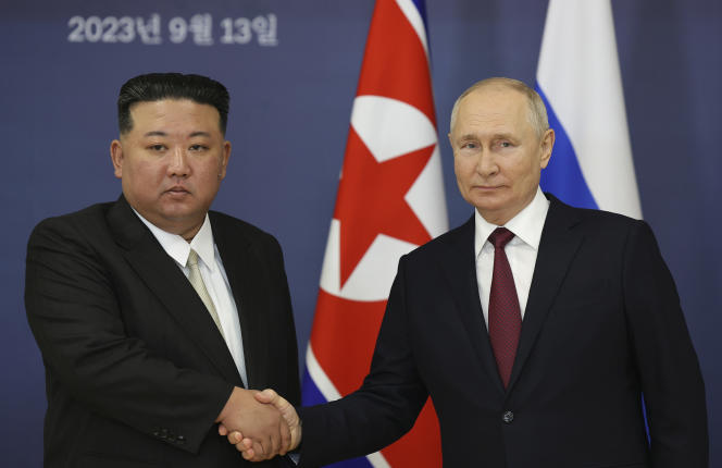 North Korea’s Kim pledges support for Russia’s