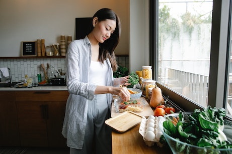 present method of cooking