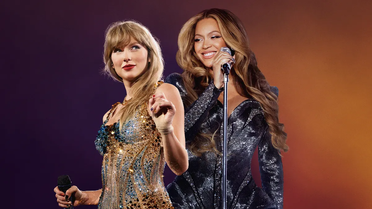 Taylor Swift and Beyoncé