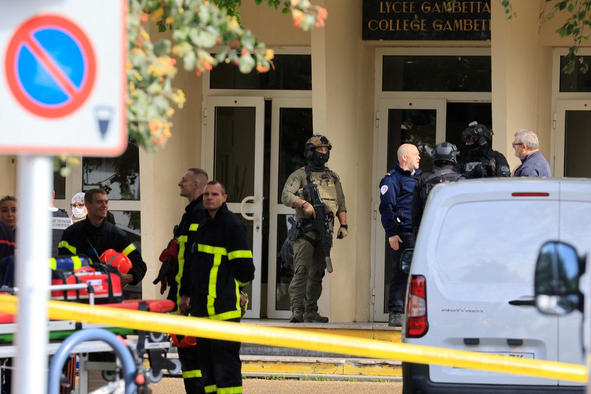 Teacher killed in knife attack at school in France