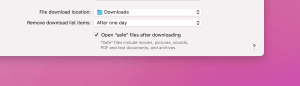 Safari Downloads