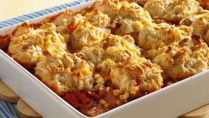 Beef and Biscuit Casserole