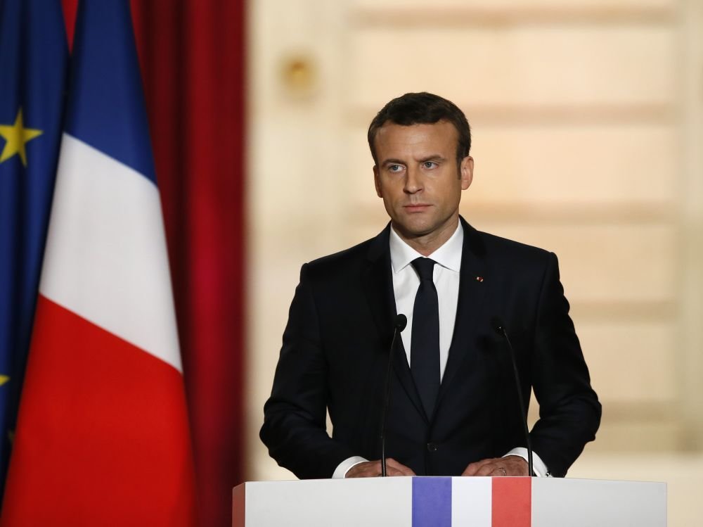 Macron on israel visit