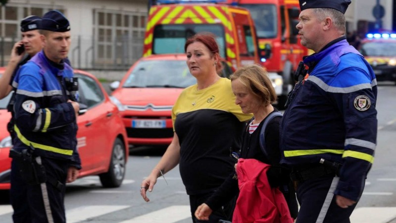 Teacher killed in knife attack at school in France