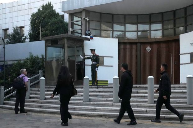 Israeli embassy employee in Beijing