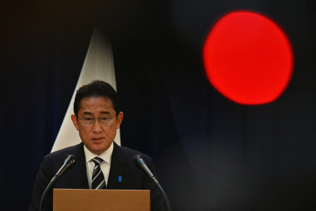 Japan’s prime minister Kishida