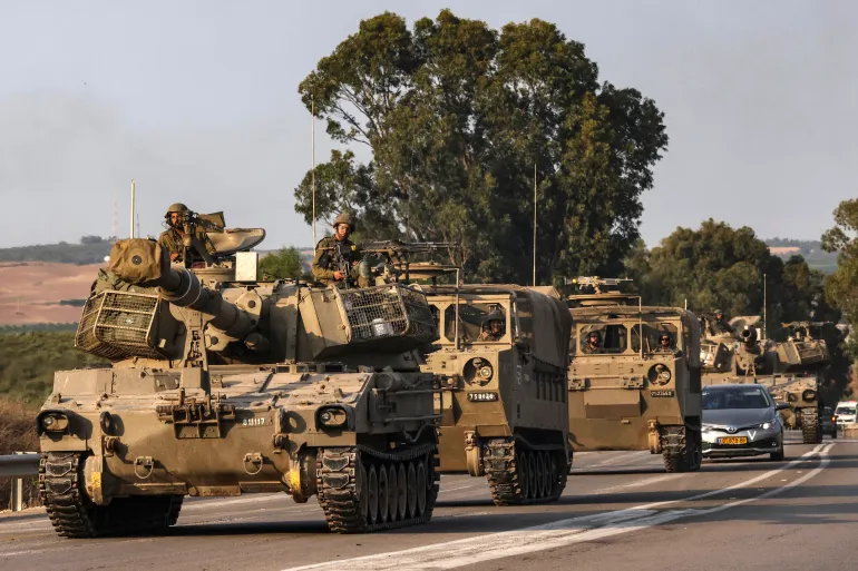 Israeli troops in Gaza