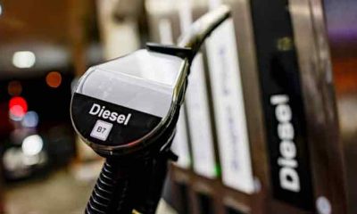 Diesel prices fall