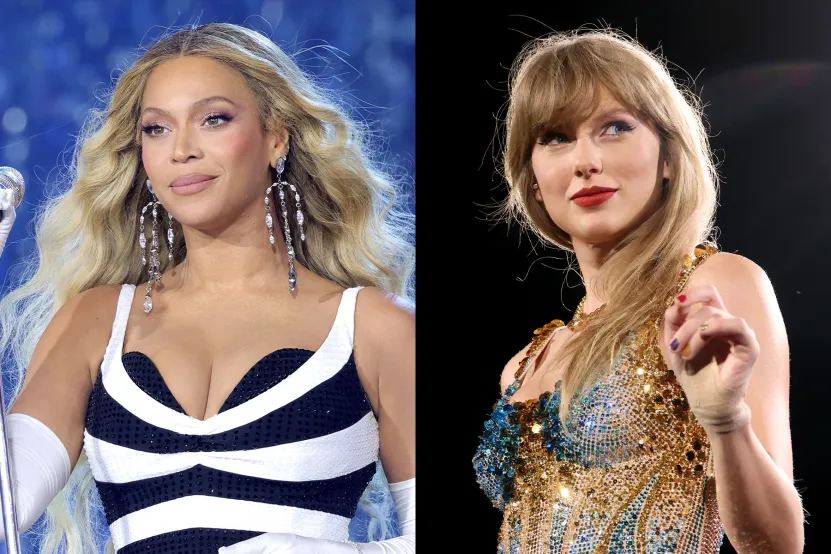 Taylor Swift and Beyoncé