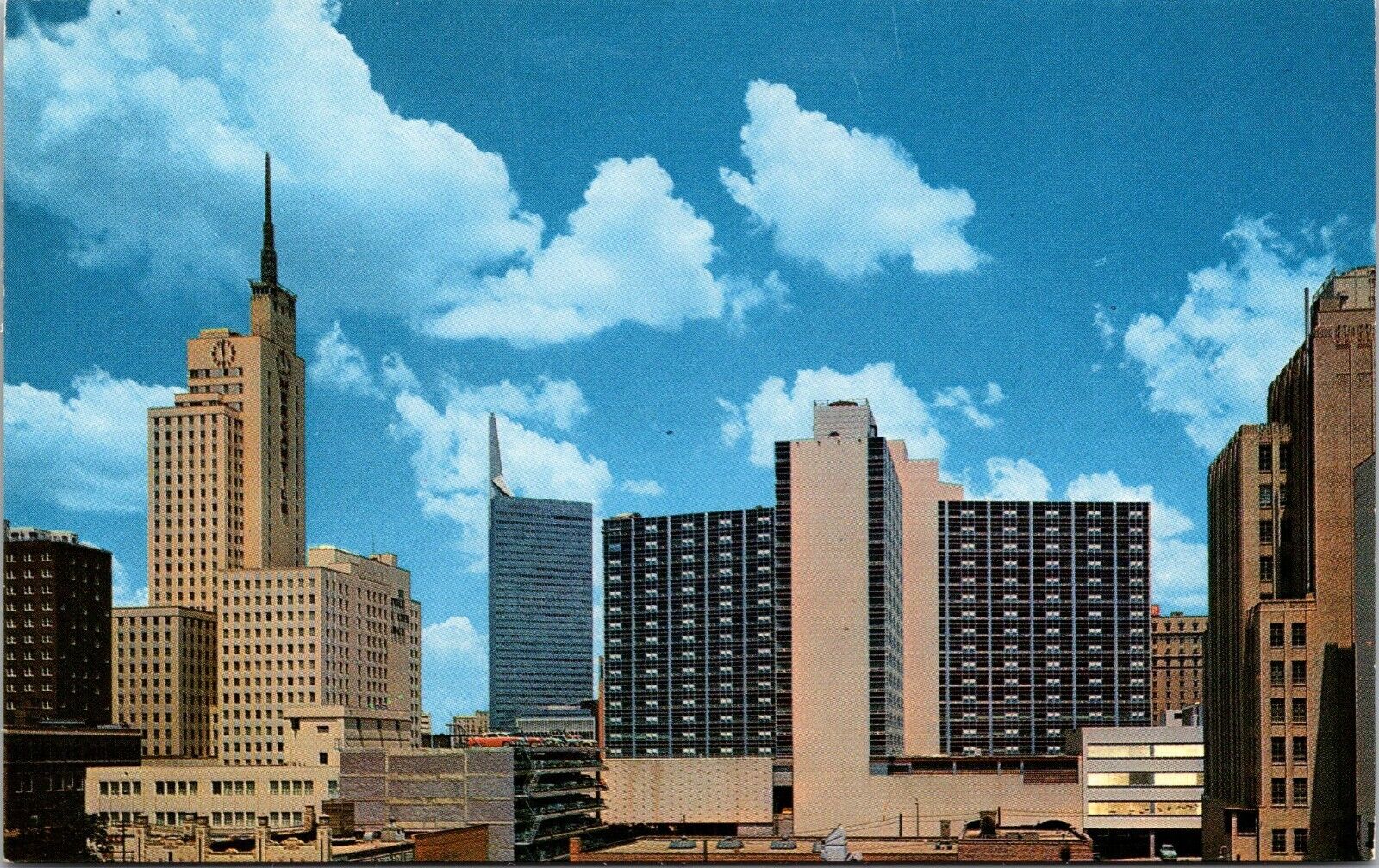 Midcentury downtown dallas