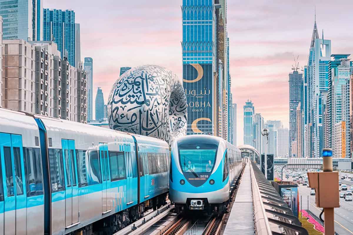 Dubai Metro, Etihad Rail, real estate potential