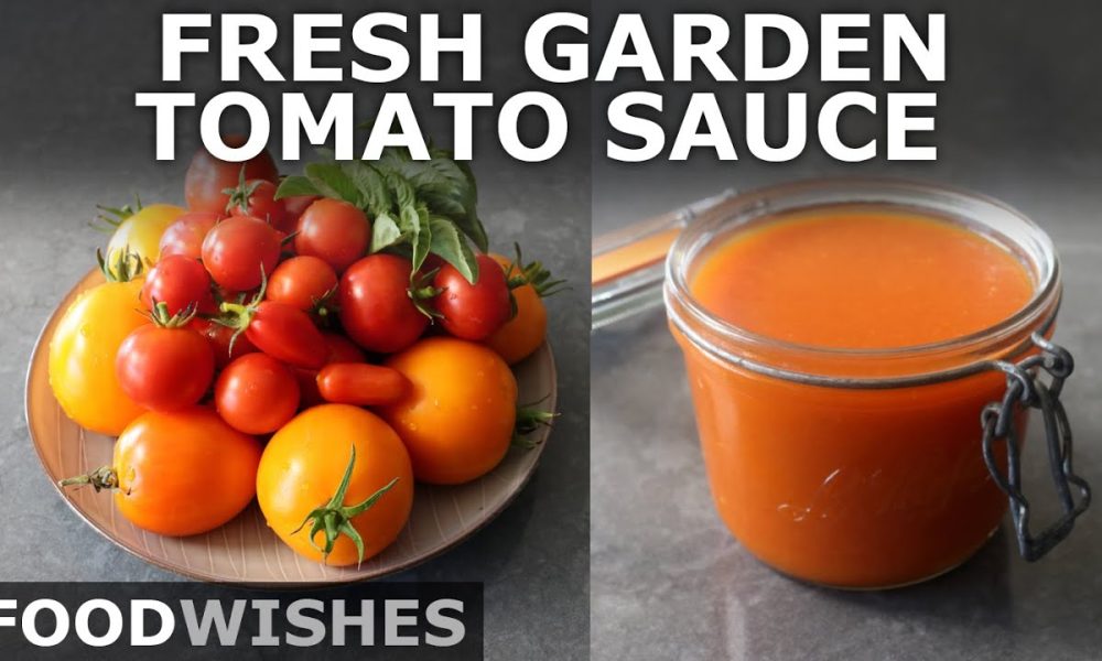 Fresh Garden Tomato Sauce