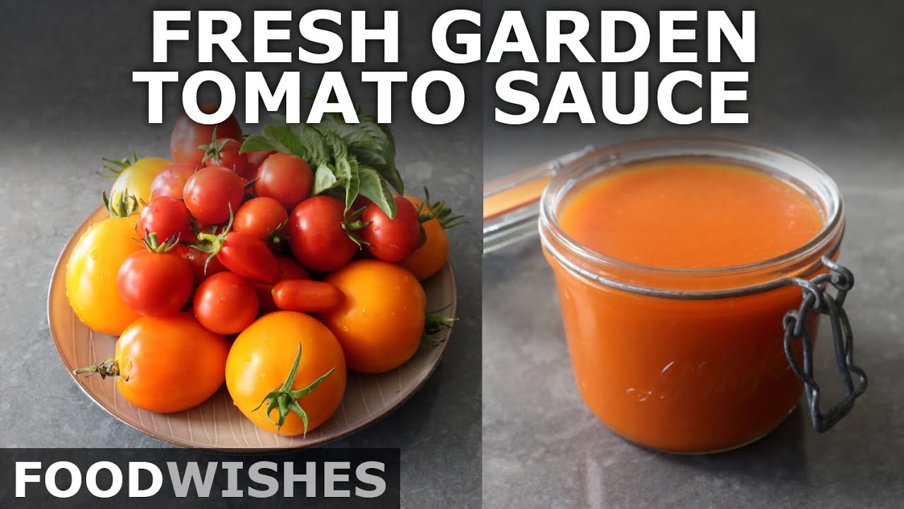 Fresh Garden Tomato Sauce