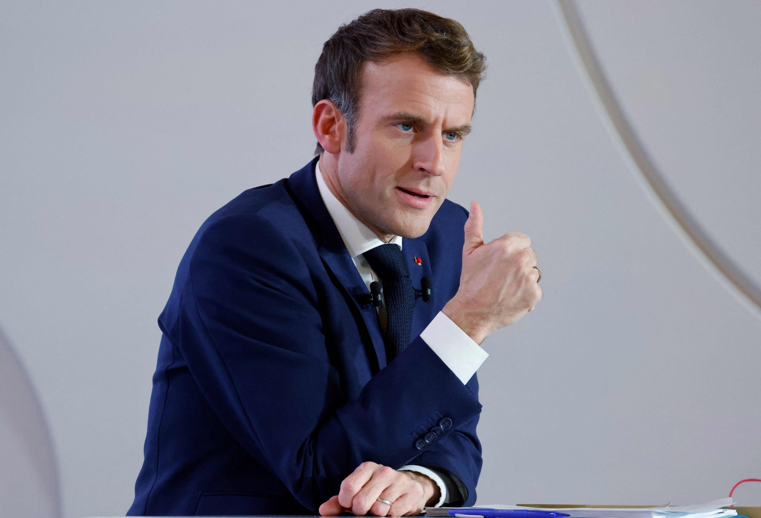 Emmanuel Macron political shift