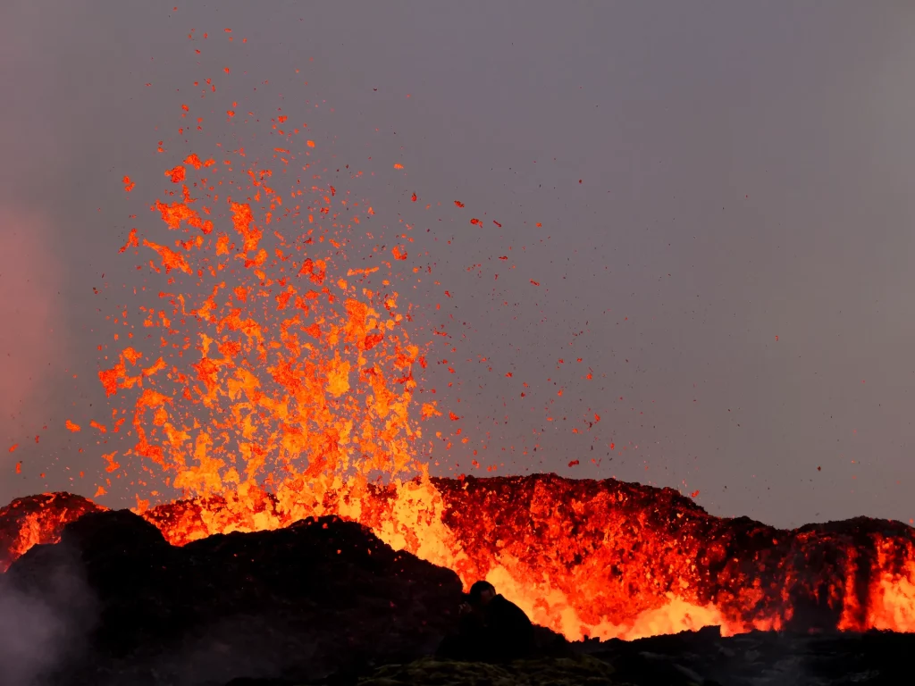 Iceland volcano eruption