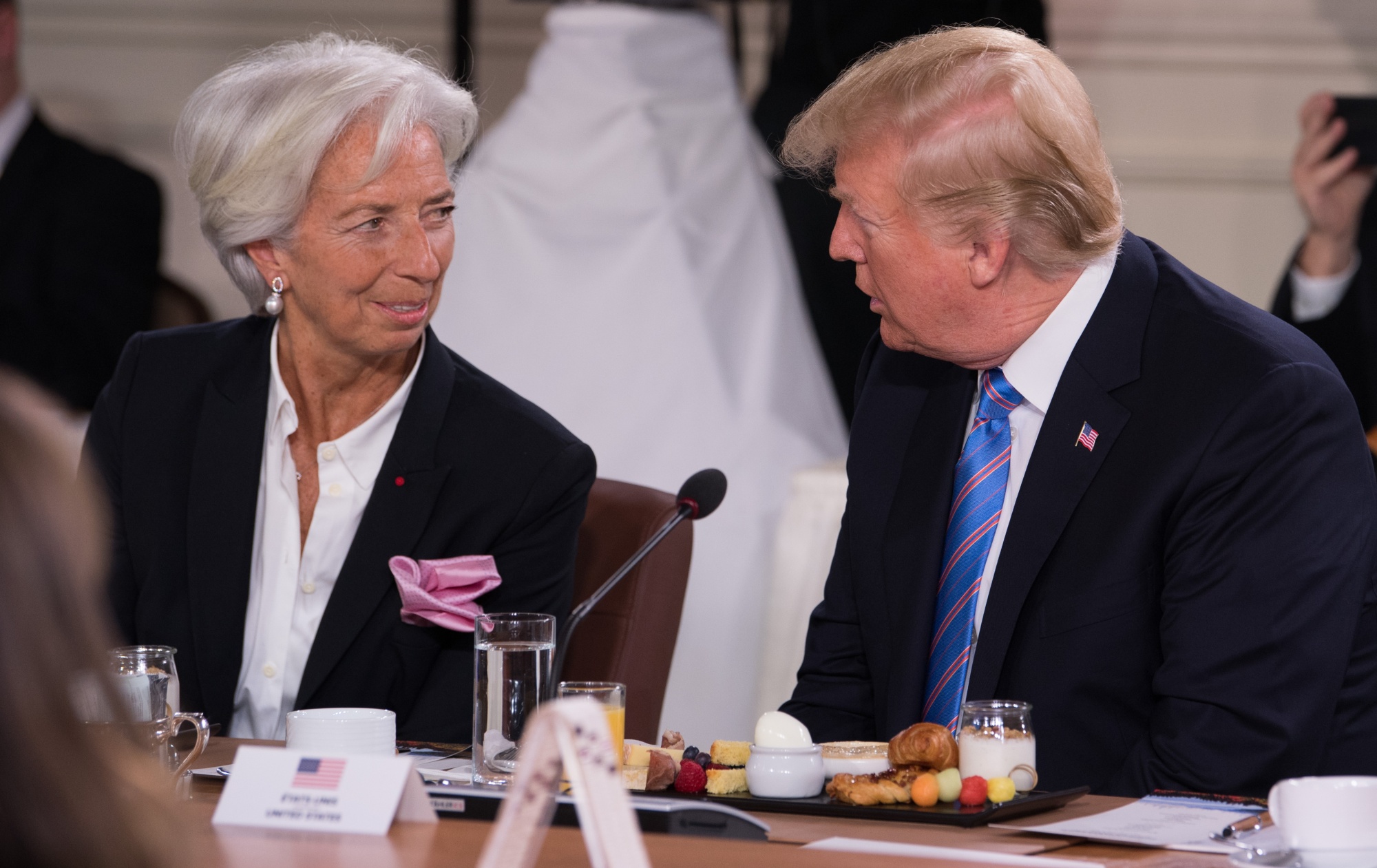 Christine Lagarde & Trump