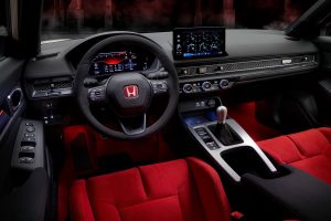 Interior of 2023 Honda Civic Type R