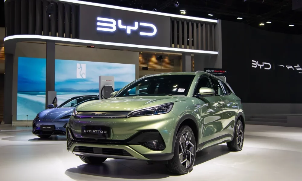 BYD electric vehicle plant Indonesia