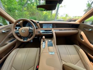 Luxurious Interior of 2023 Lexus LC 