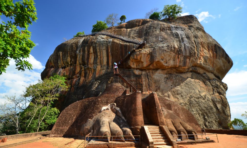 Sigiriya Lion Rock Fortress in Sri Lanka