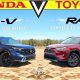 Honda CR-V Hybrid Battles 2024 Toyota RAV4 Hybrid