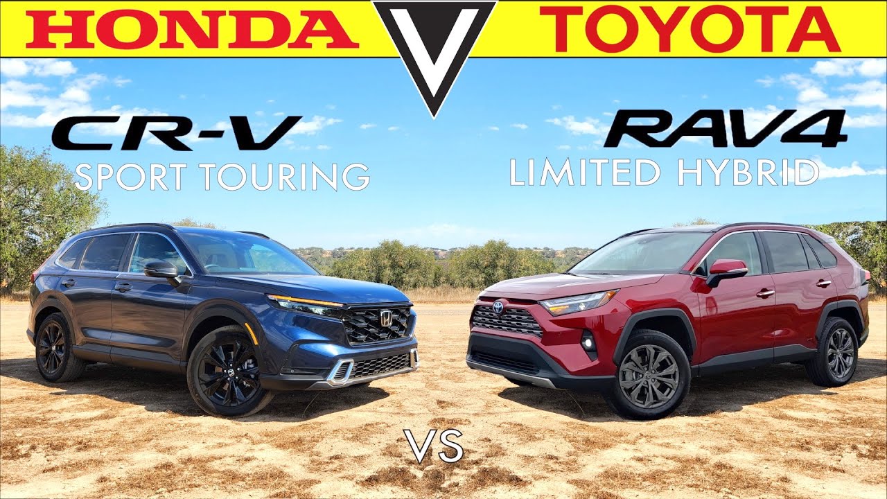 Honda CR-V Hybrid Battles 2024 Toyota RAV4 Hybrid