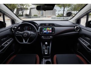 Interior of 2024 Nissan Versa 