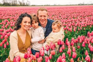 Tulips Family Bliss in the Netherlands