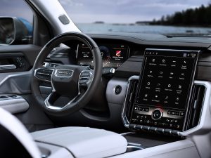 Interior, Comfort, and Cargo of 2024 GMC Acadia