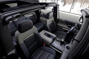 Interior of GMC Hummer 2024