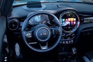 Interior of 2024 mini cooper 