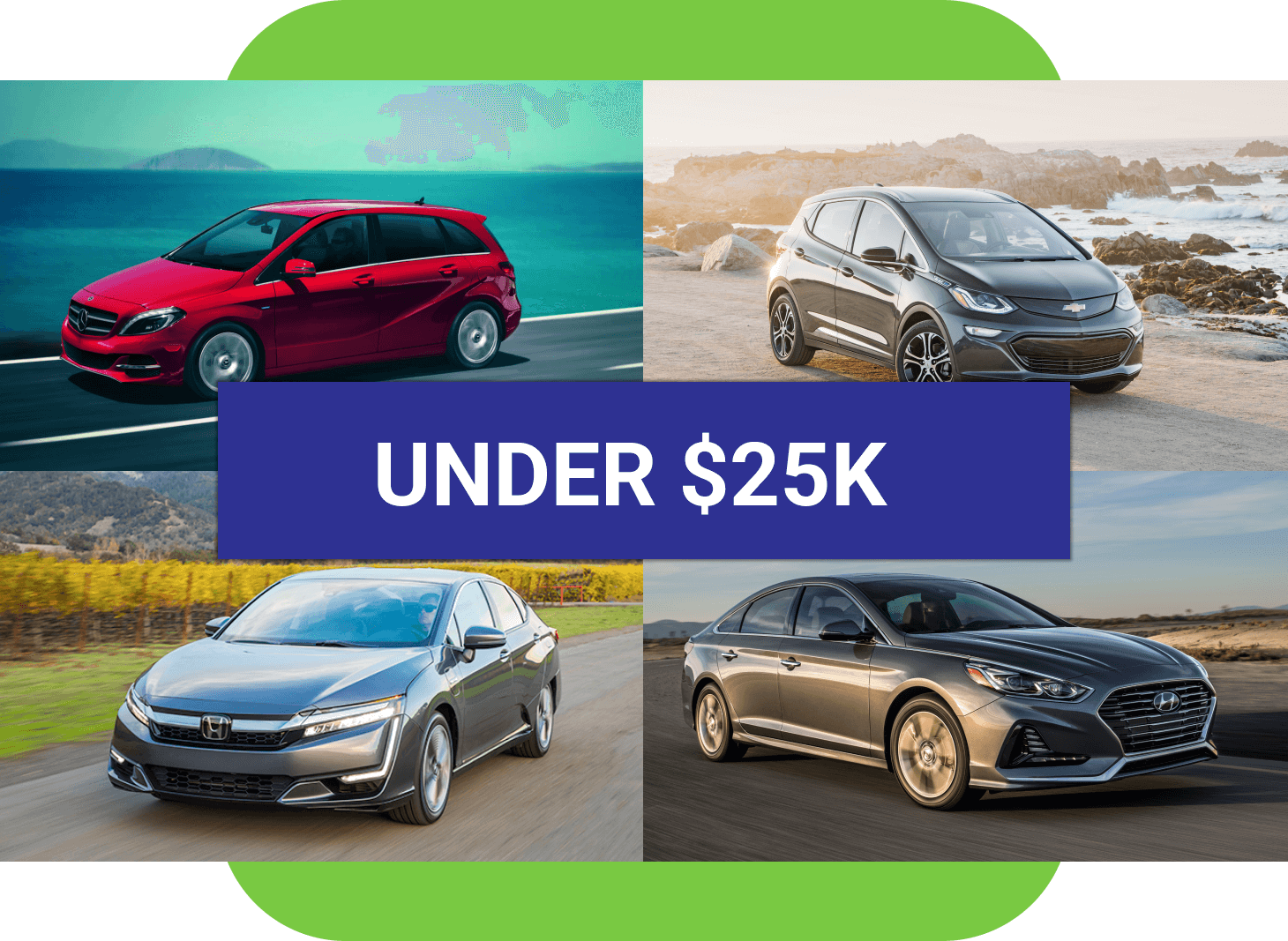 Electric Cars Under 25K