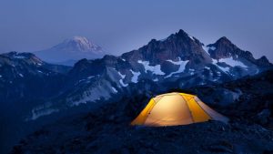 Rockies camping