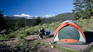 Rockies camping