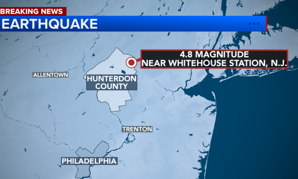 Earthquake Shaken the New York City