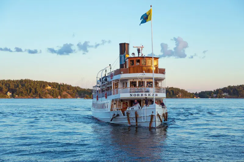 boat trip Stockholm archipelago.