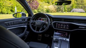 Interior of Audi A6