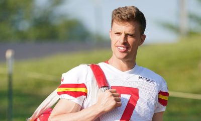 Chiefs kicker, former Georgia Tech star Harrison Butker rails against Pride Month and Biden