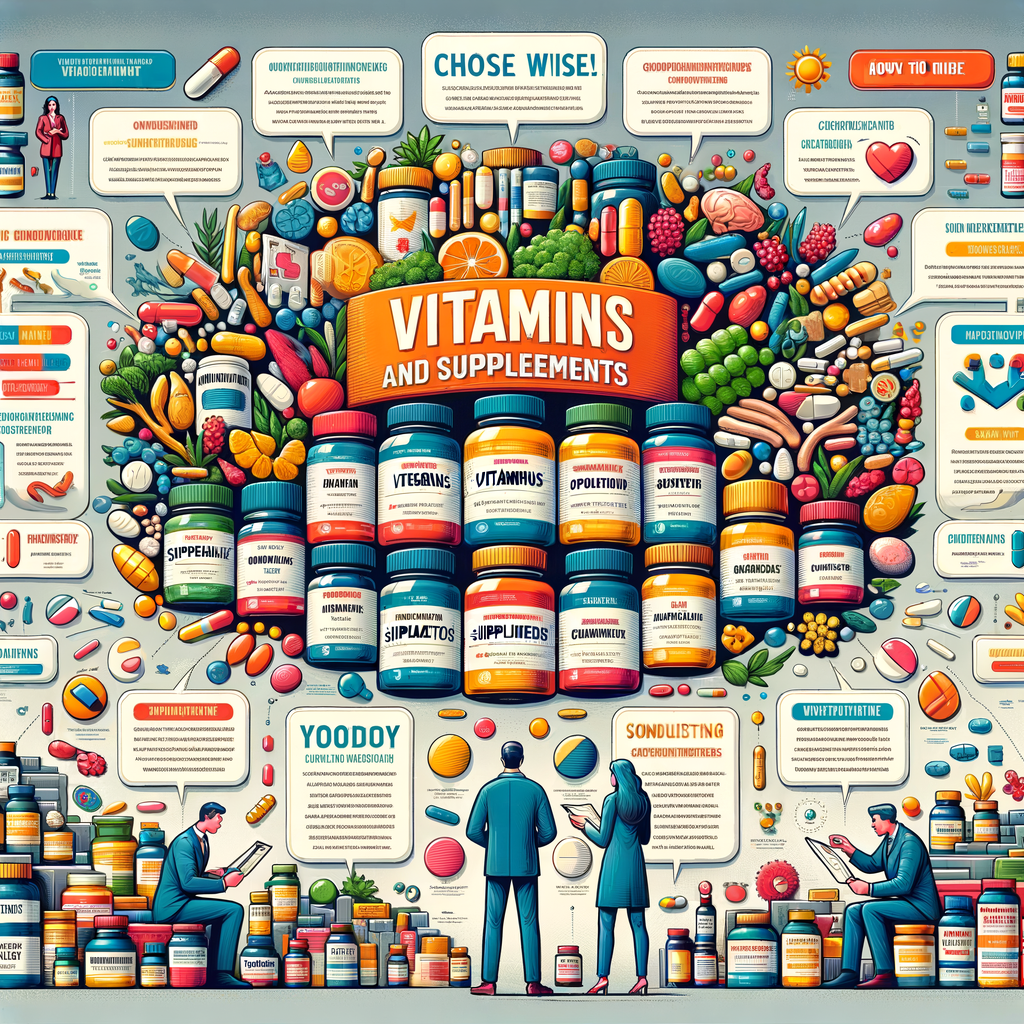 Guide to Vitamins & Supplements: Benefits, Risks, Choosing Wisely