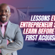 Lessons Entrepreneur Learn