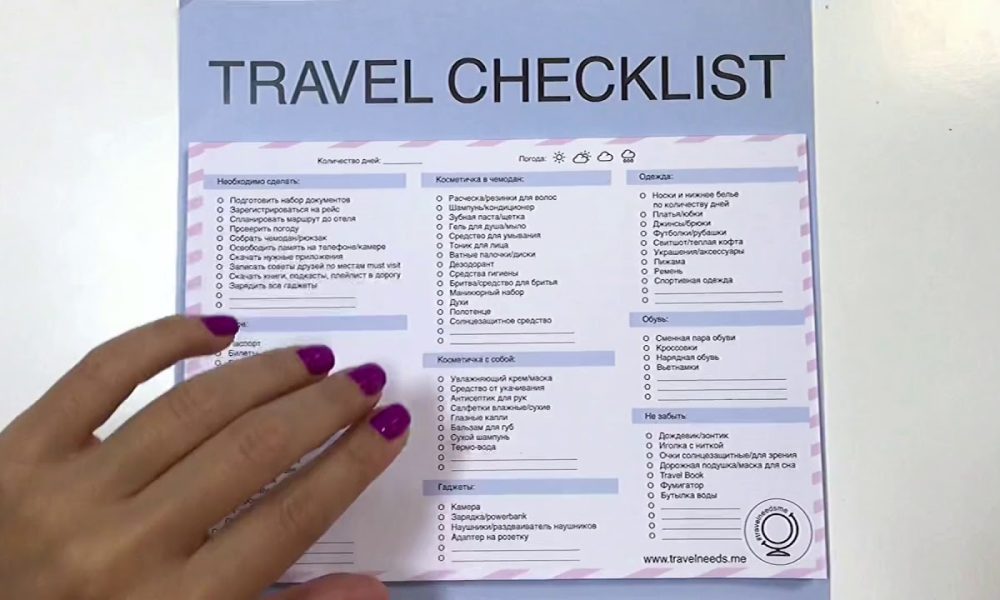 The Ultimate Travel Packing Checklist