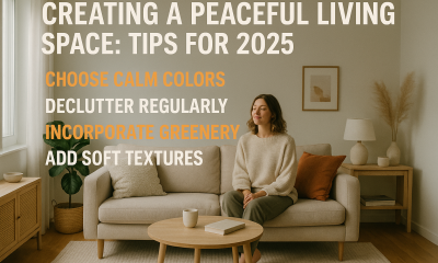 Creating a Peaceful Living Space: Tips for 2025
